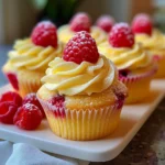 Raspberry Lemon Heaven Cupcakes