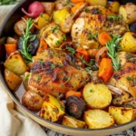 Roast Chicken with Root Vegetables