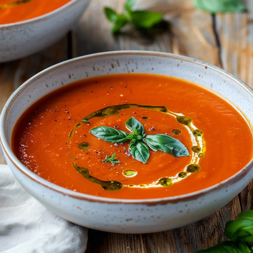 Roasted Red Pepper Soup