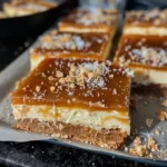 SALTED CARAMEL CHEESECAKE BARS