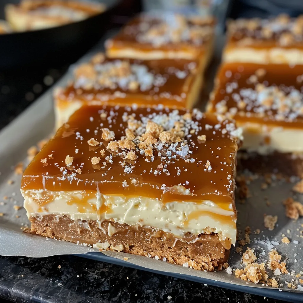 Indulgent Salted Caramel Cheesecake Bars Irresistible Treats