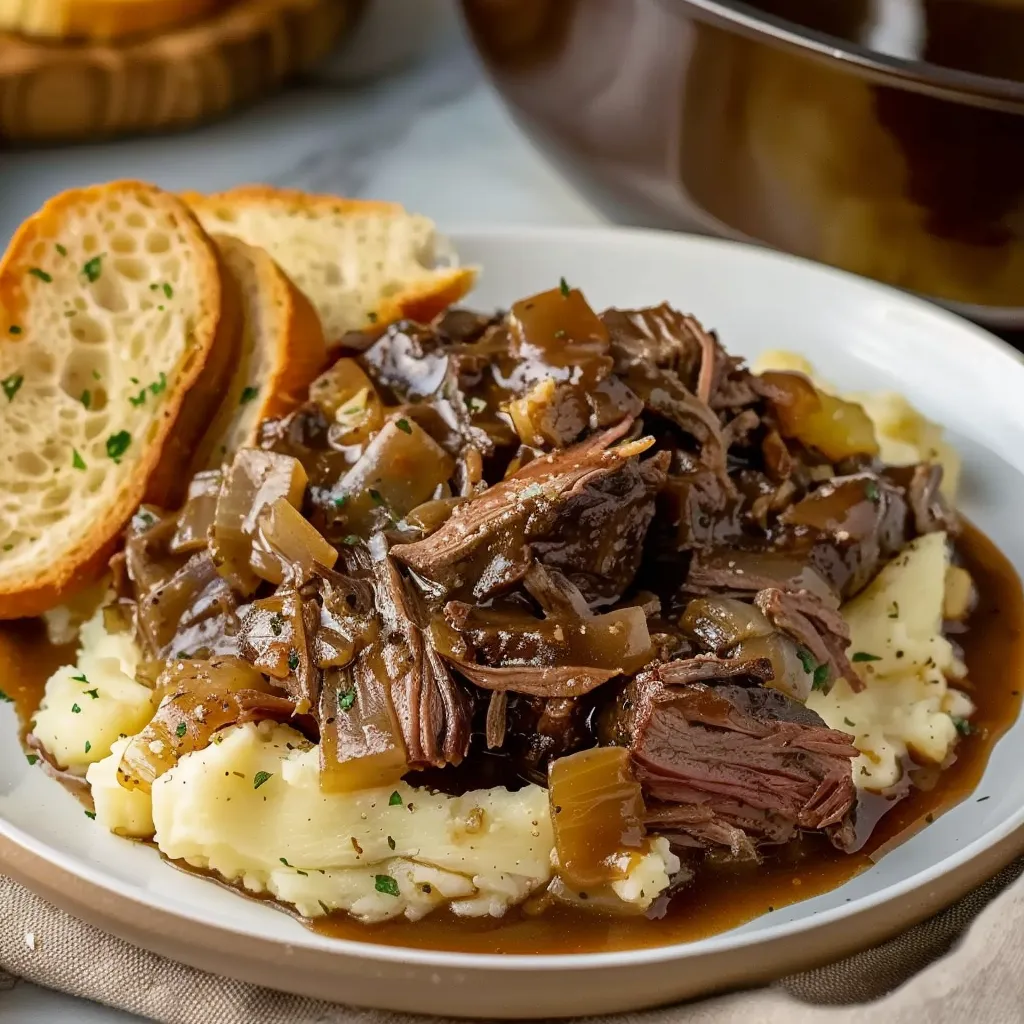 Mouthwatering Slow Cooker Beef Manhattan Tender Flavorful