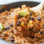Slow Cooker Mexican Quinoa Dip