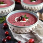 Spiced Cranberry Soup