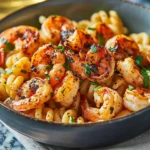 Spicy Blackened Shrimp Cavatappi