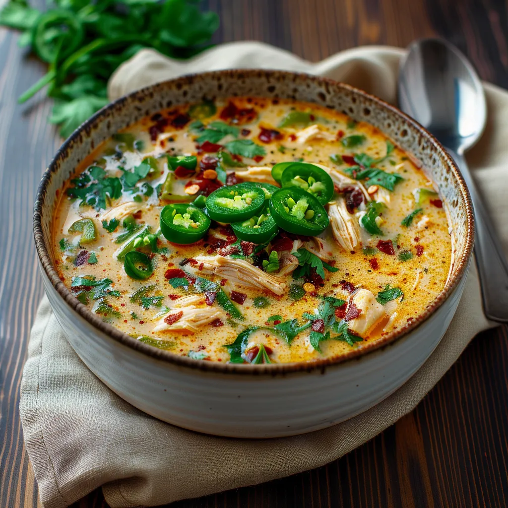 Spicy Jalapeo Popper Chicken Soup Irresistible Comfort Food