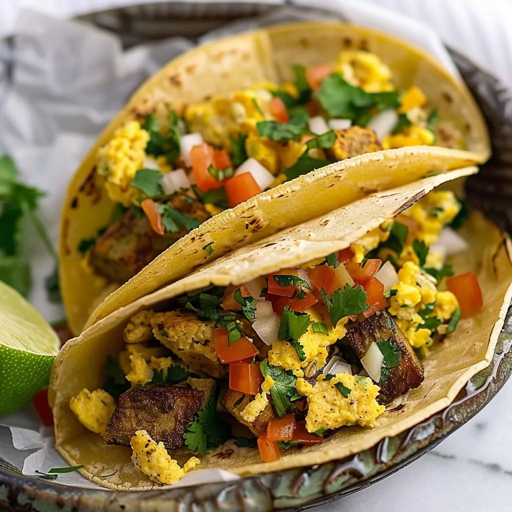 Delicious Squash & Scramble Breakfast Tacos for Energy Boost