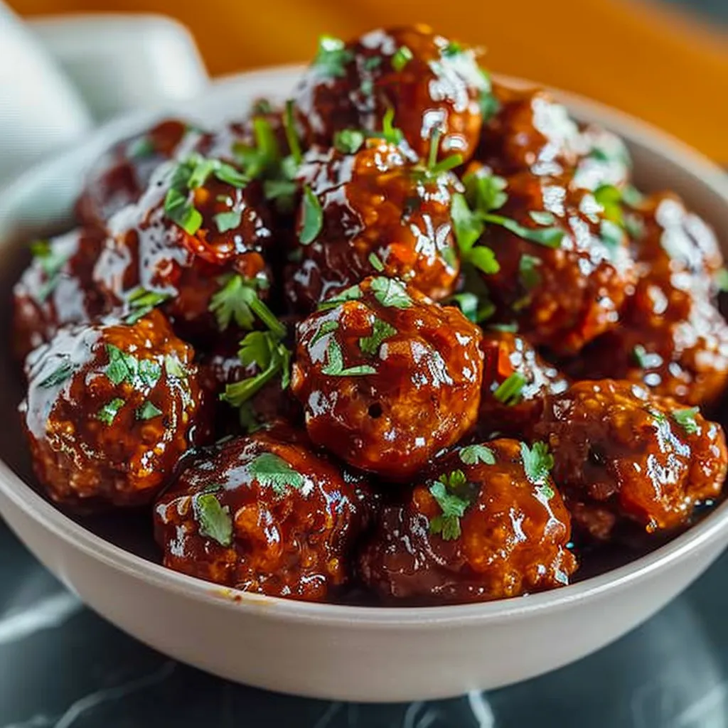 Sweet Chili Meatballs Crockpot