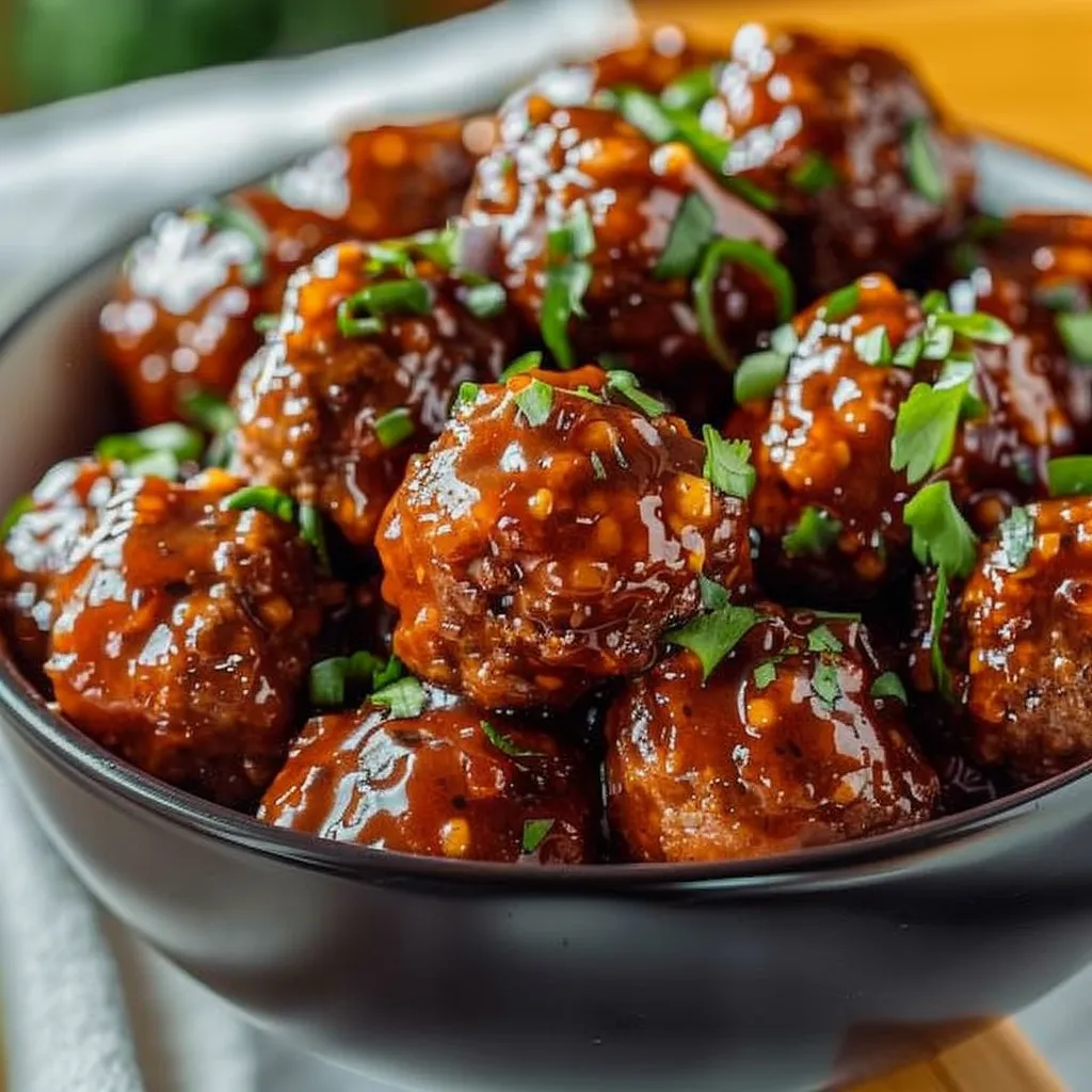 Irresistible Sweet Chili Meatballs in Crockpot Recipe