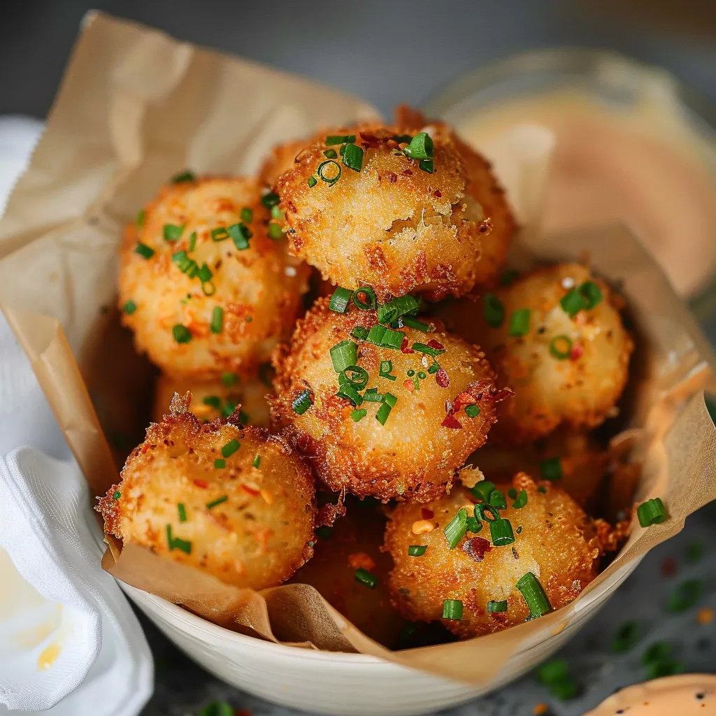 Irresistible Sweet Crab Hush Puppies Crispy Delight Awaits