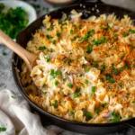 Tuna Casserole with Egg Noodles