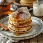 VANILLA CINNAMON BUTTERMILK PANCAKES