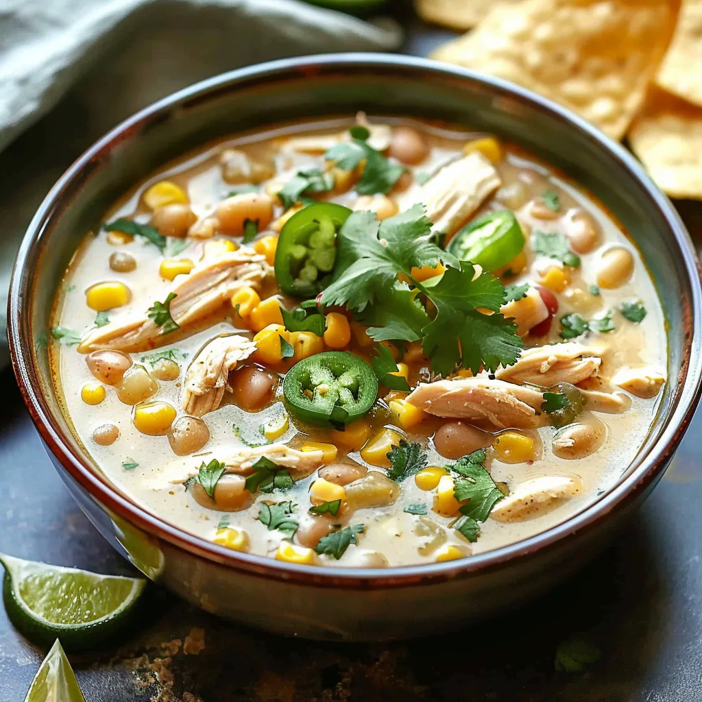 Delicious White Chicken Chili Recipe Easy Healthy Meal