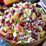 cranberry apple slaw