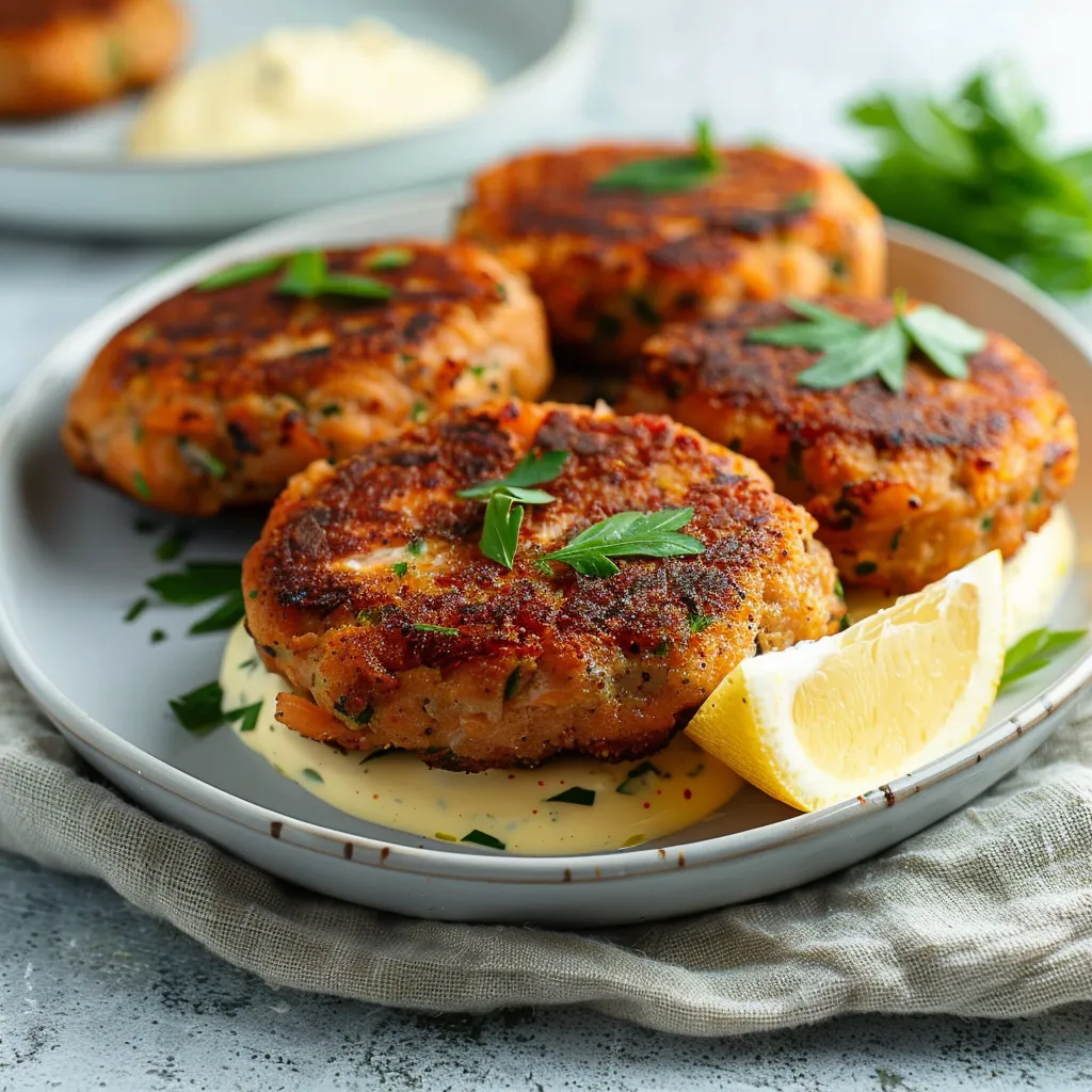 old fashioned salmon patties