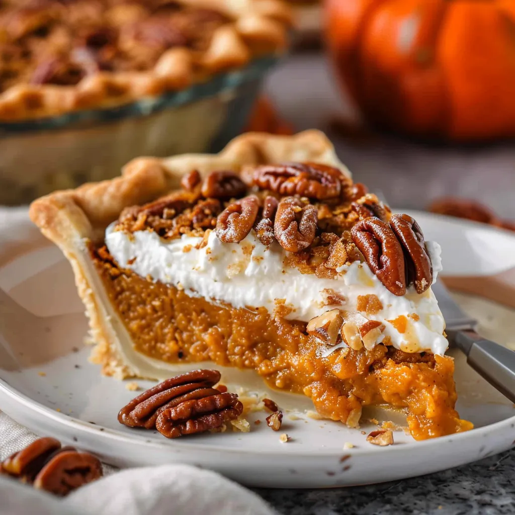 pecan pumpkin cream pie