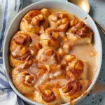 Apple Cinnamon Rolls With apple pie filling