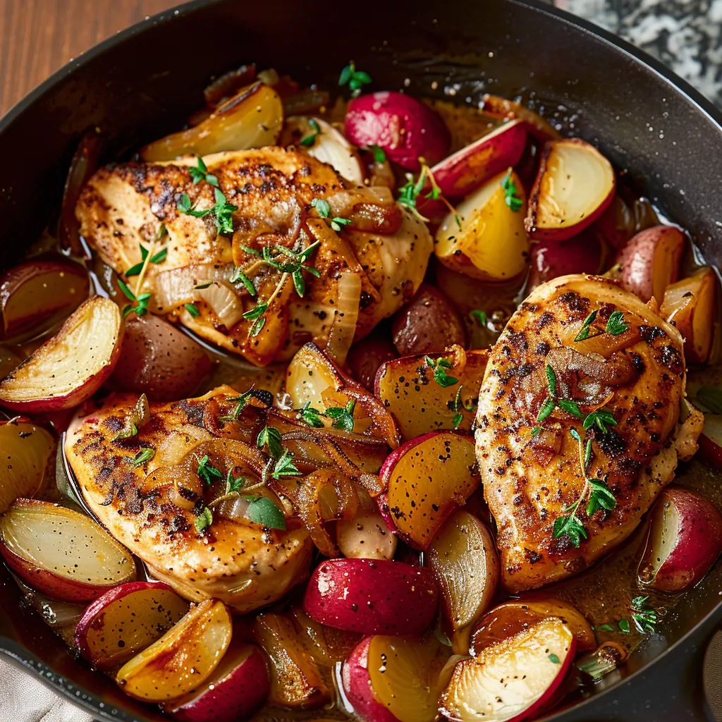 Delicious Autumn Harvest Chicken Skillet Recipe to Savor