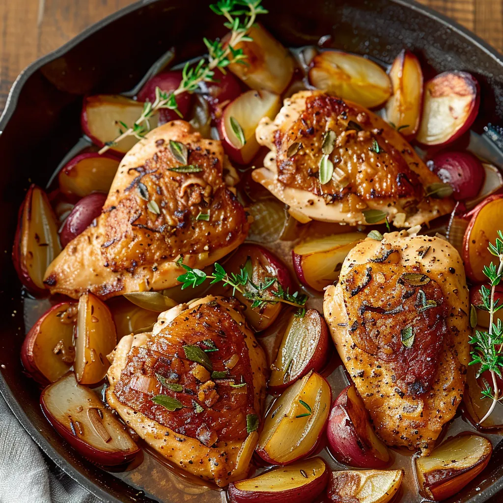 Autumn Harvest Chicken Skillet