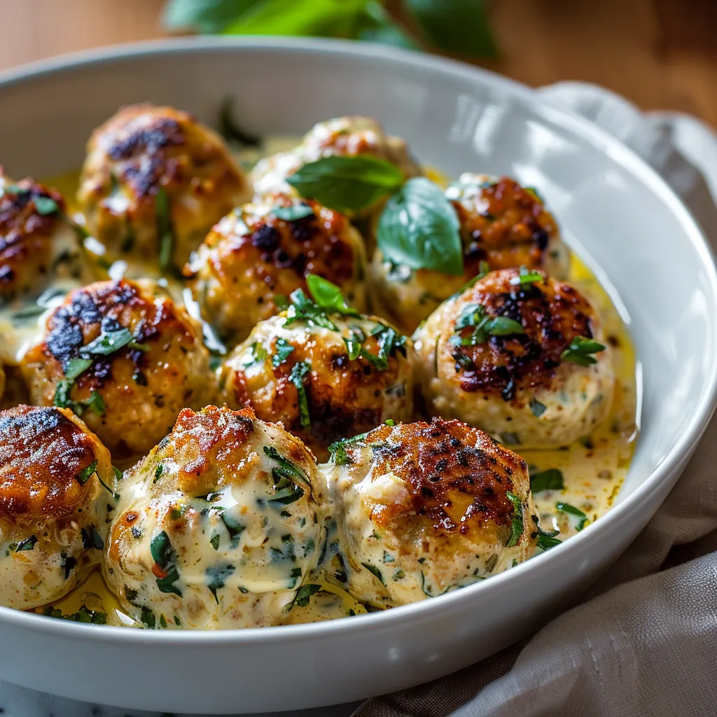 Irresistible Baked Chicken Ricotta Meatballs Recipe for Dinner