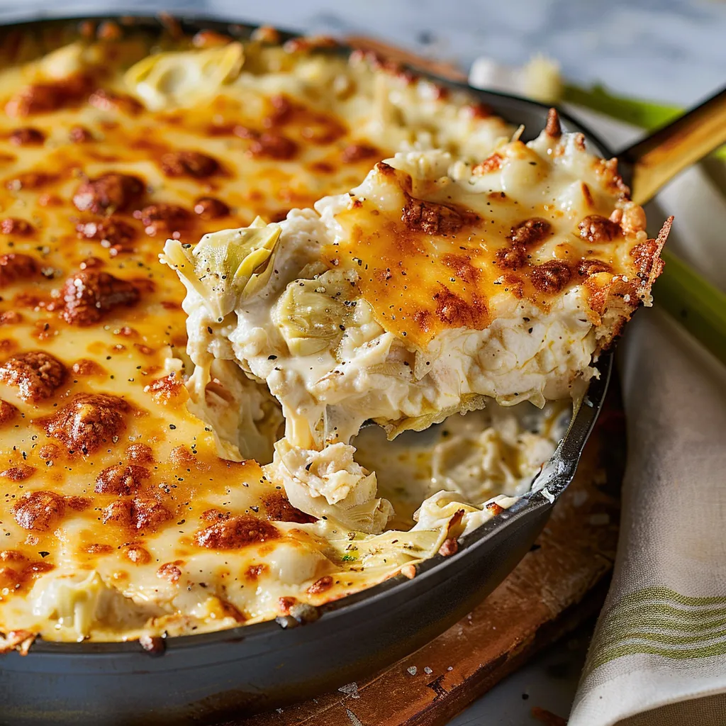 Baked Crab and Artichoke Dip