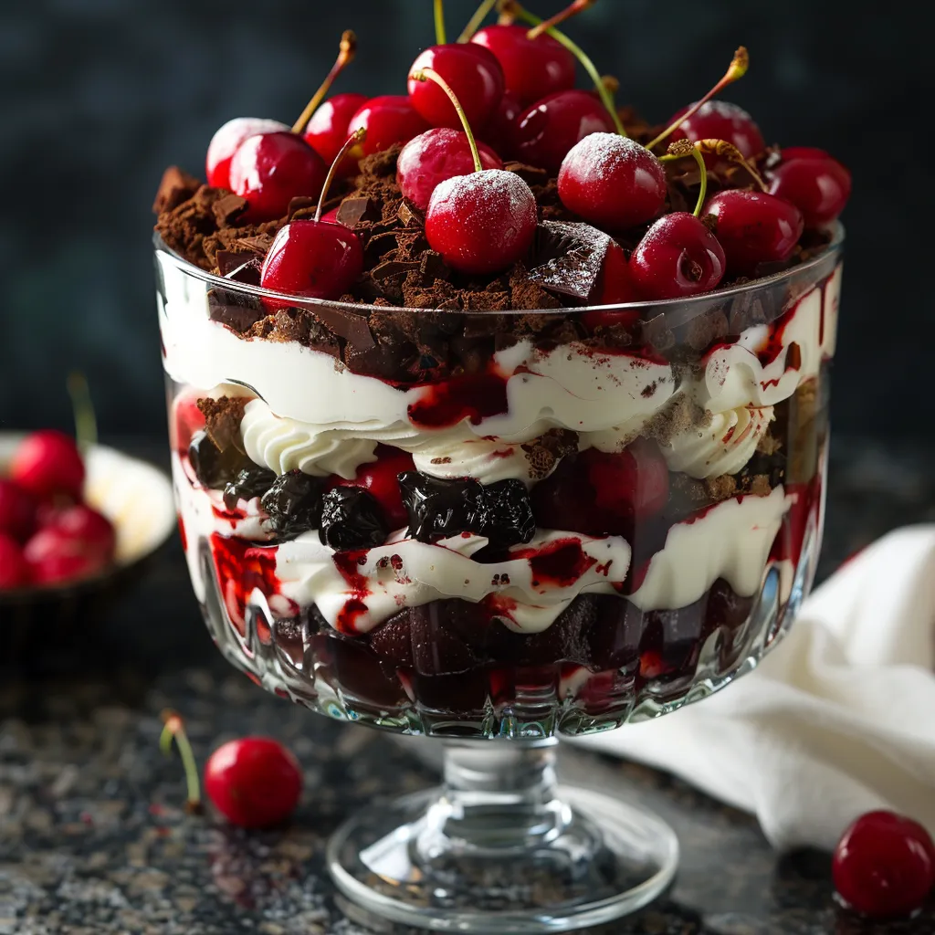 Decadent Black Forest Trifle Recipe for a Magical Christmas