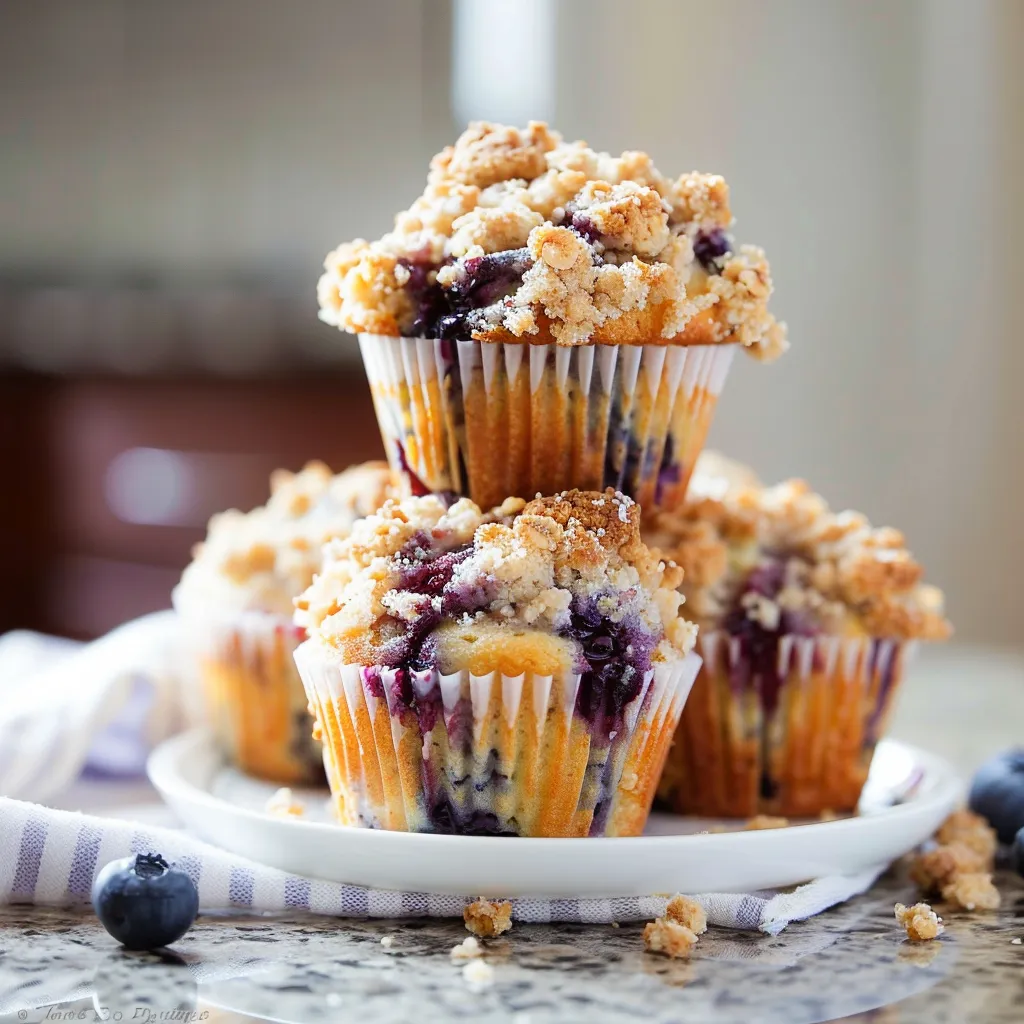 Delicious Blueberry Streusel Muffins A Must-Try Recipe