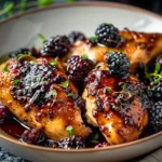 Bourbon Blackberry Chicken
