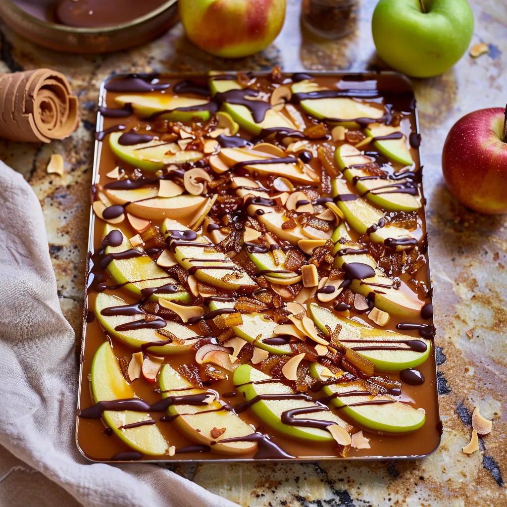 Caramel Apple Bark