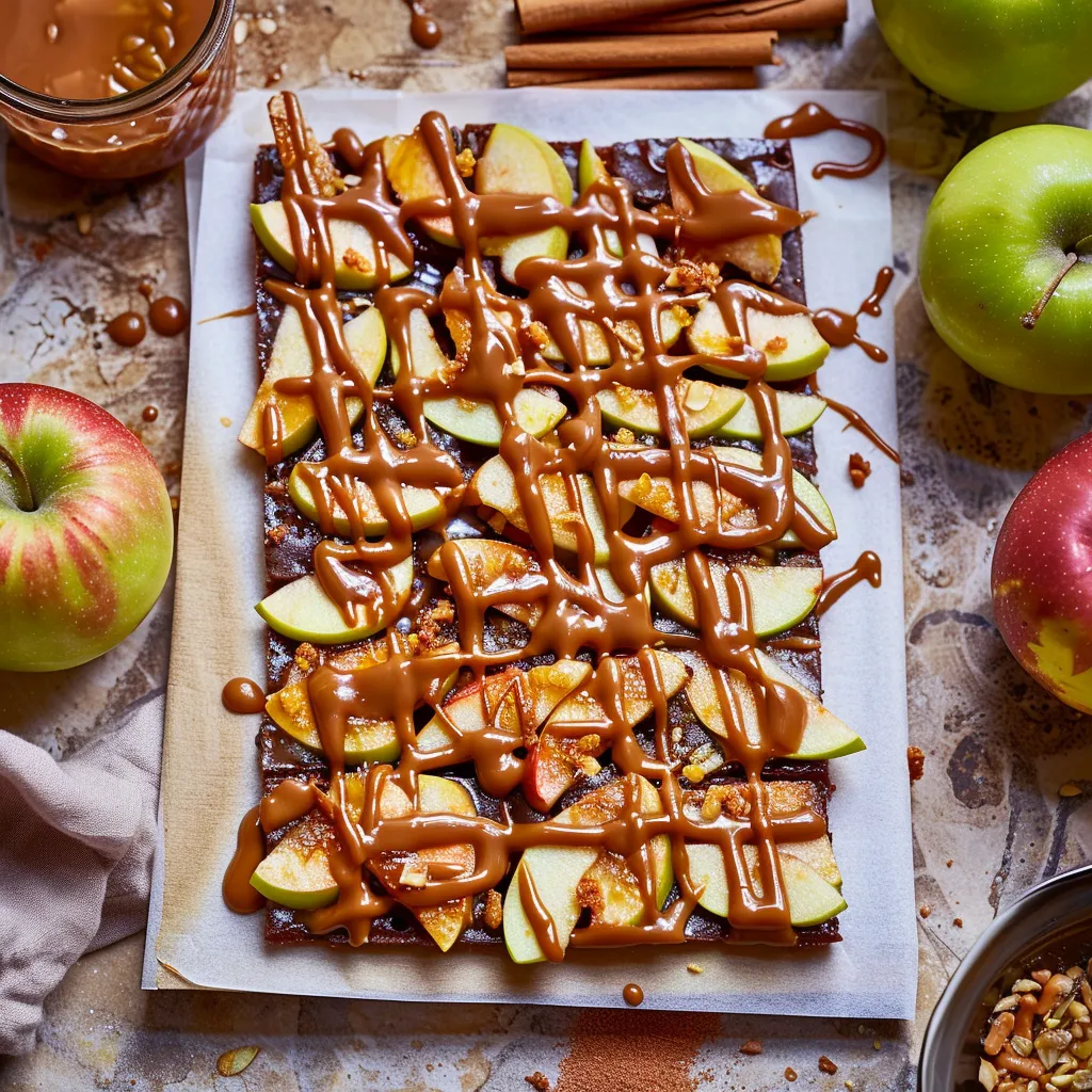 Irresistible Caramel Apple Bark Sweet Crunchy Delight