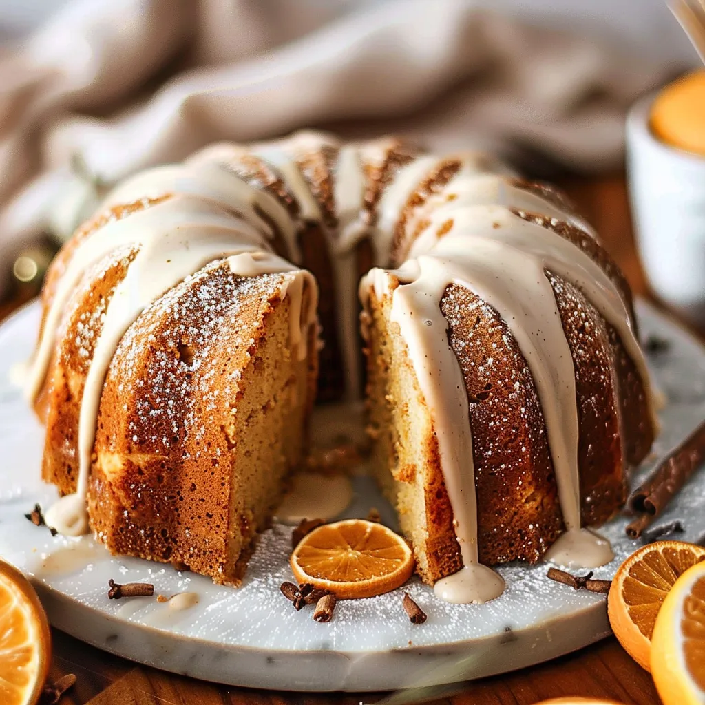 Chai Spiced Bundt Cake