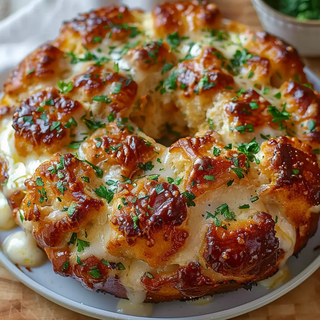 Irresistible Chicken Alfredo Monkey Bread Easy Comfort Food