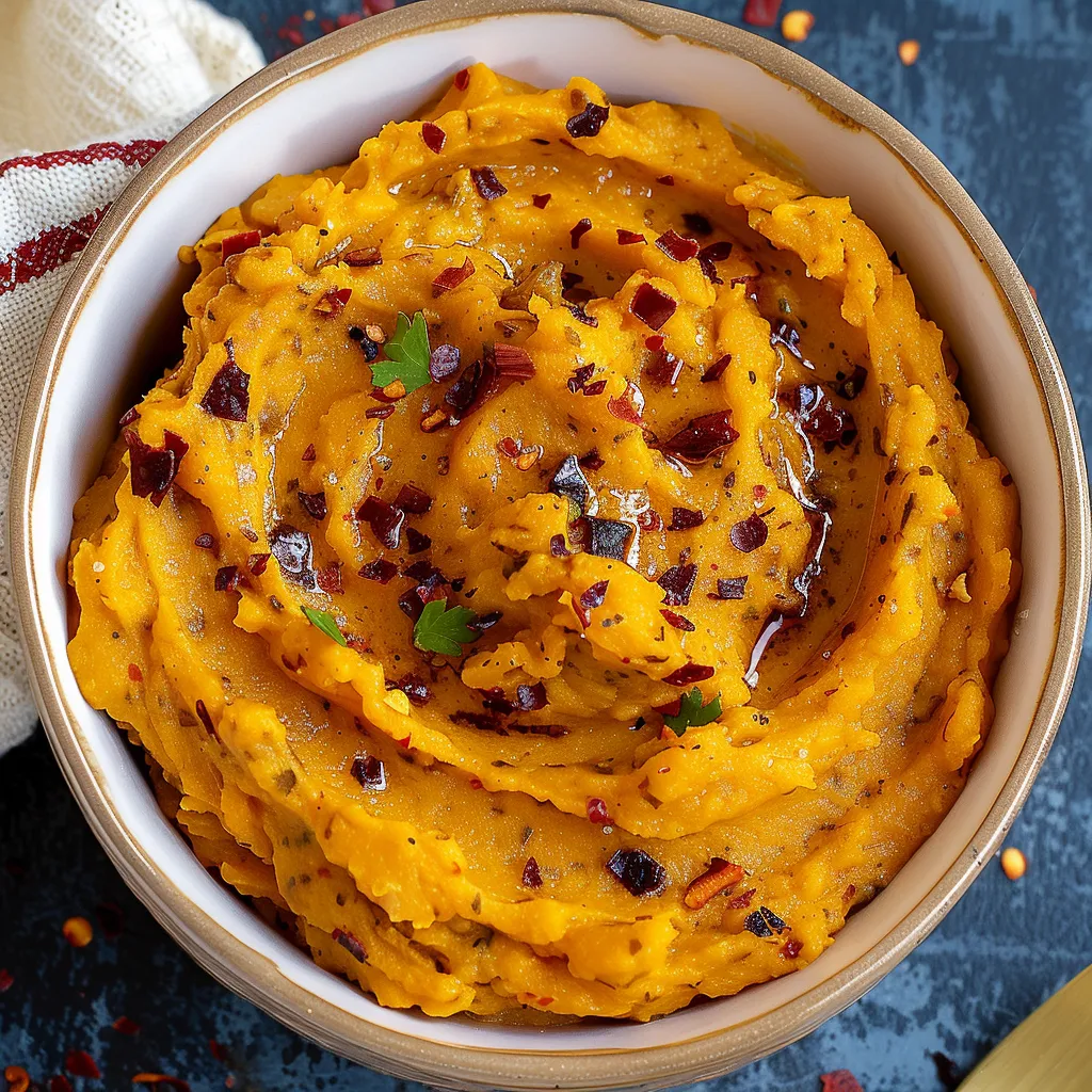 Delicious Chipotle Mashed Sweet Potatoes Savory Easy Recipe