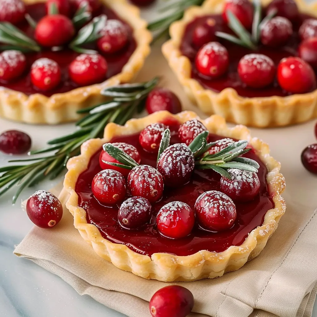 Irresistible Cranberry Tartlets Sweet Tart Delightful Bites
