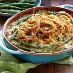 Crispy Onion Ranch Green Bean Casserole