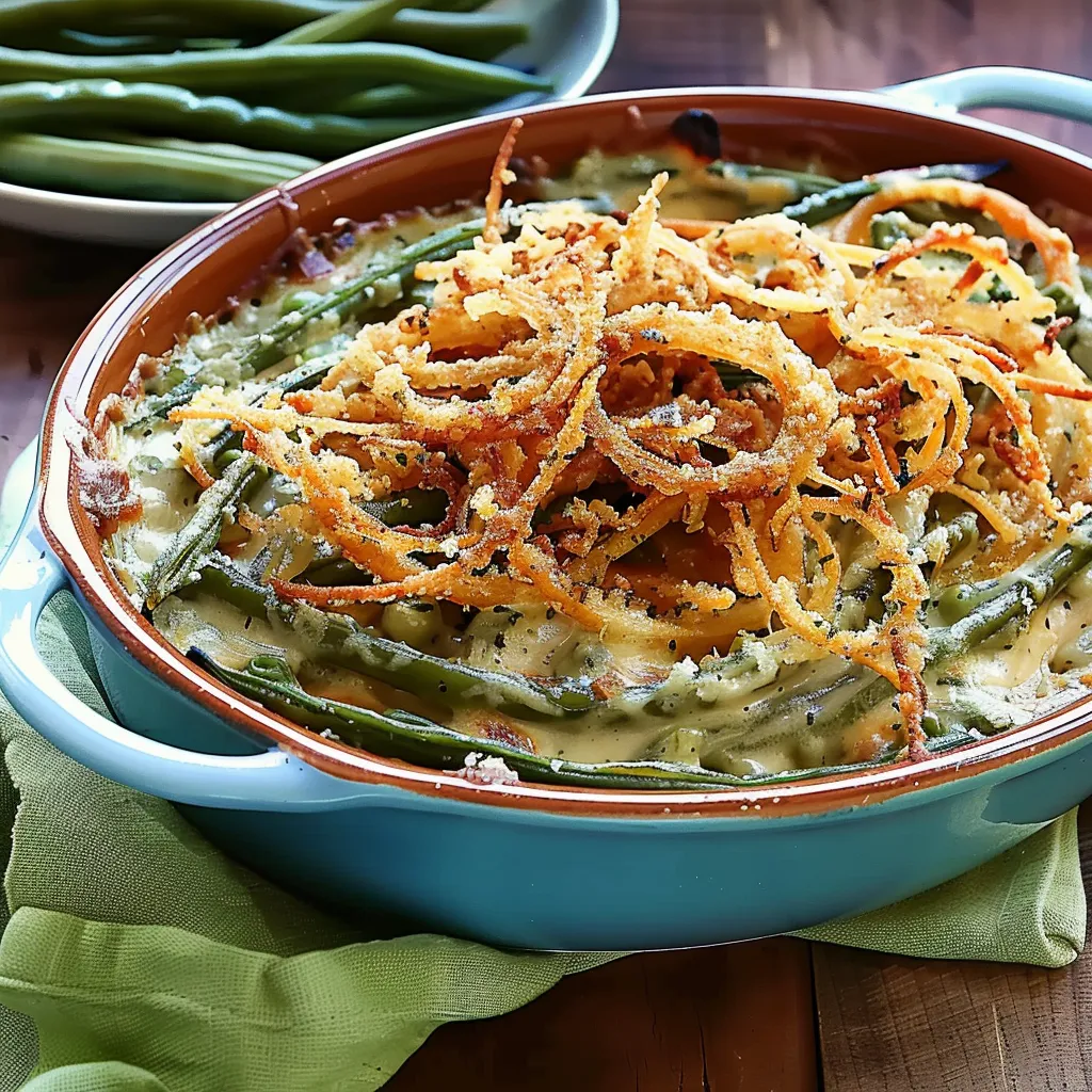 Crispy Onion Ranch Green Bean Casserole Irresistible Classic