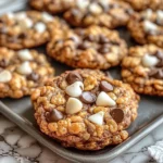Crunchy Chocolate Chip Rice Krispie Cookies