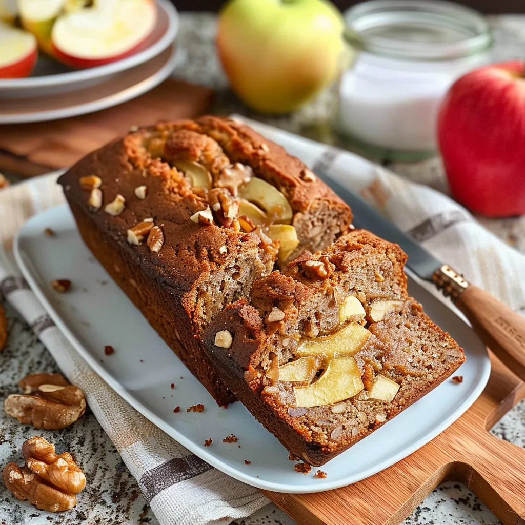 Irresistible Double-Apple Walnut Bread Recipe for Baking Lovers
