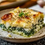 Feta Spinach Casserole