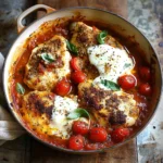 Garlic Tomato Chicken with Mozzarella