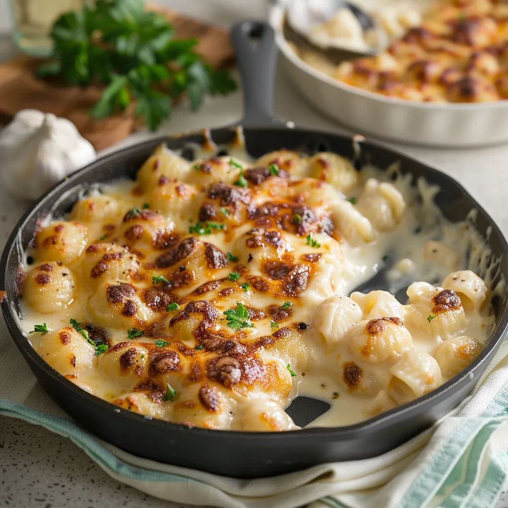 Creamy Gnocchi Mac and Cheese Skillet A Delightful Dish