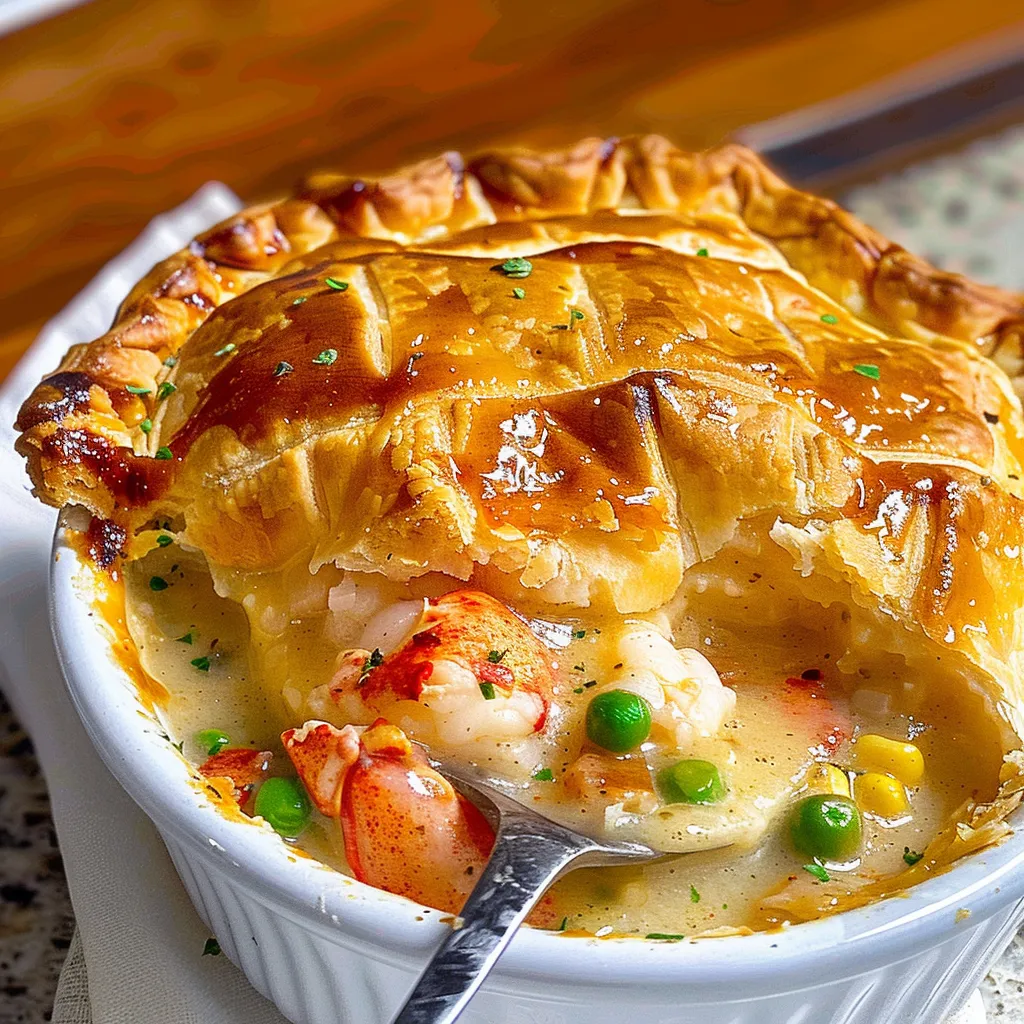 Savory Lobster Pot Pie Recipe Indulge in Ultimate Comfort