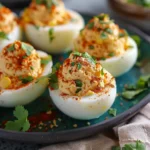 Mexican Street Corn Deviled Eggs