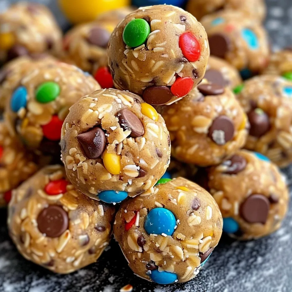 Monster Cookie Energy Balls