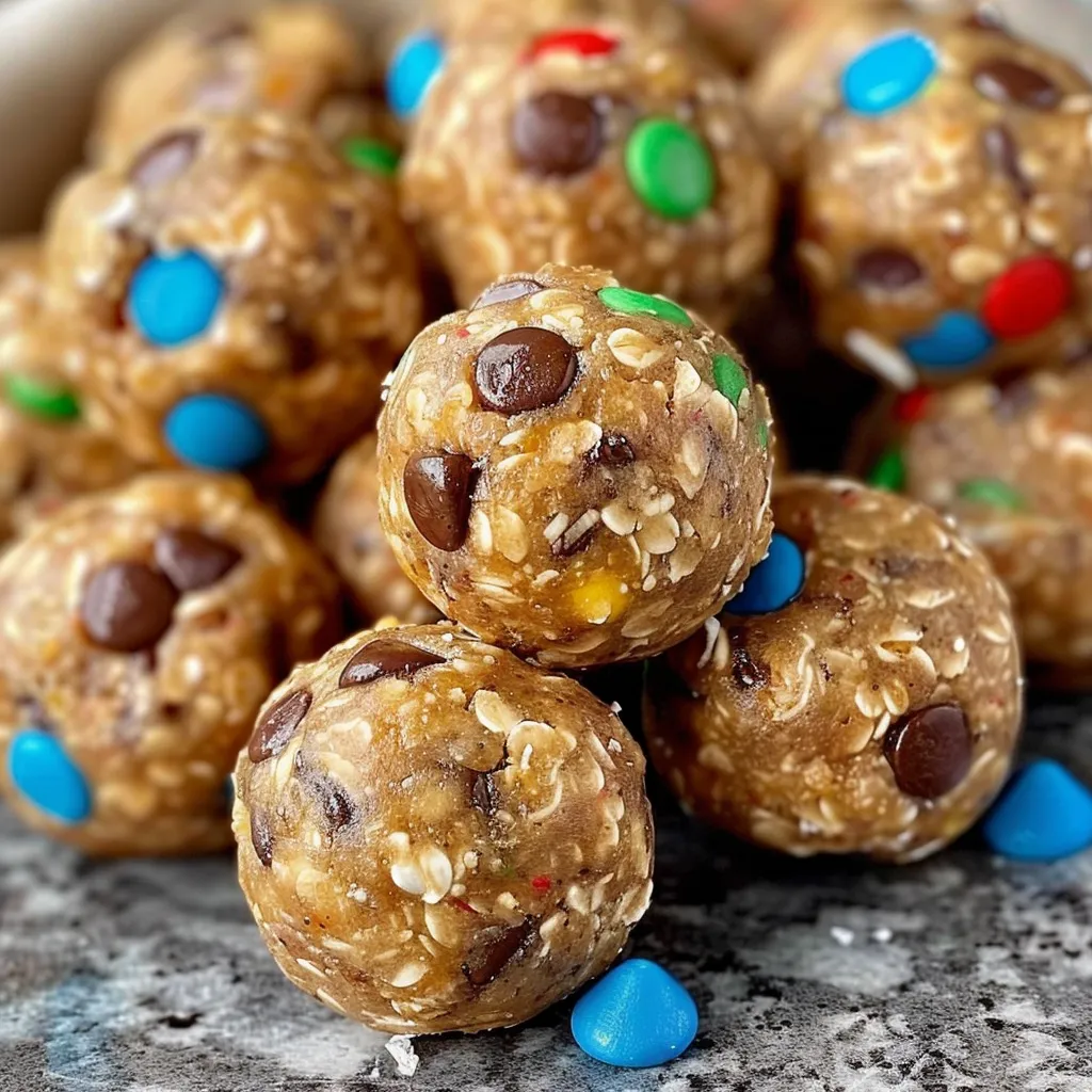 Delicious Monster Cookie Energy Balls for Ultimate Energy Boost