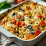 Orzo Tuscan Chicken Bake