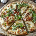 Pear and Prosciutto Pizza