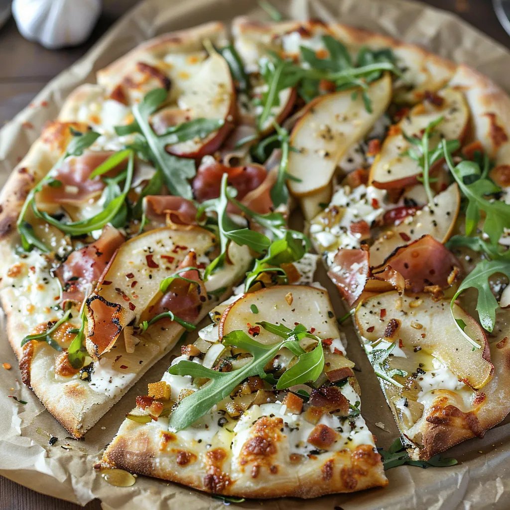 Delicious Pear And Prosciutto Pizza Irresistible Flavor Combo