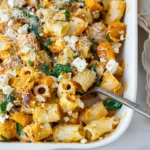 Pumpkin Feta Pasta