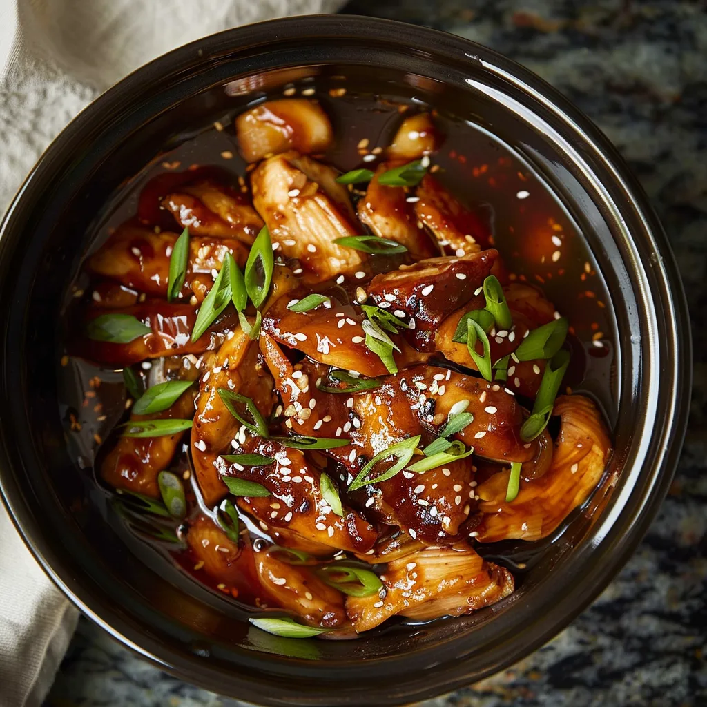 Irresistible Slow Cooker Honey Sesame Chicken Recipe Delight